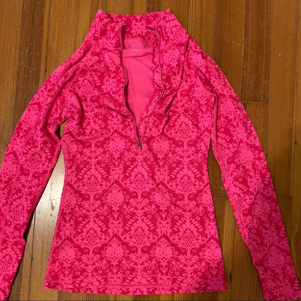 Athlete half zip jacket